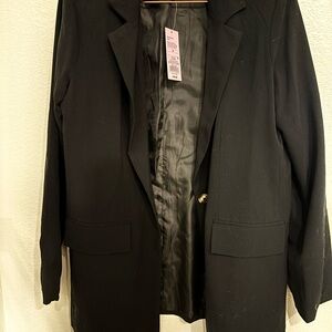Wild Fable Oversized Black Blazer